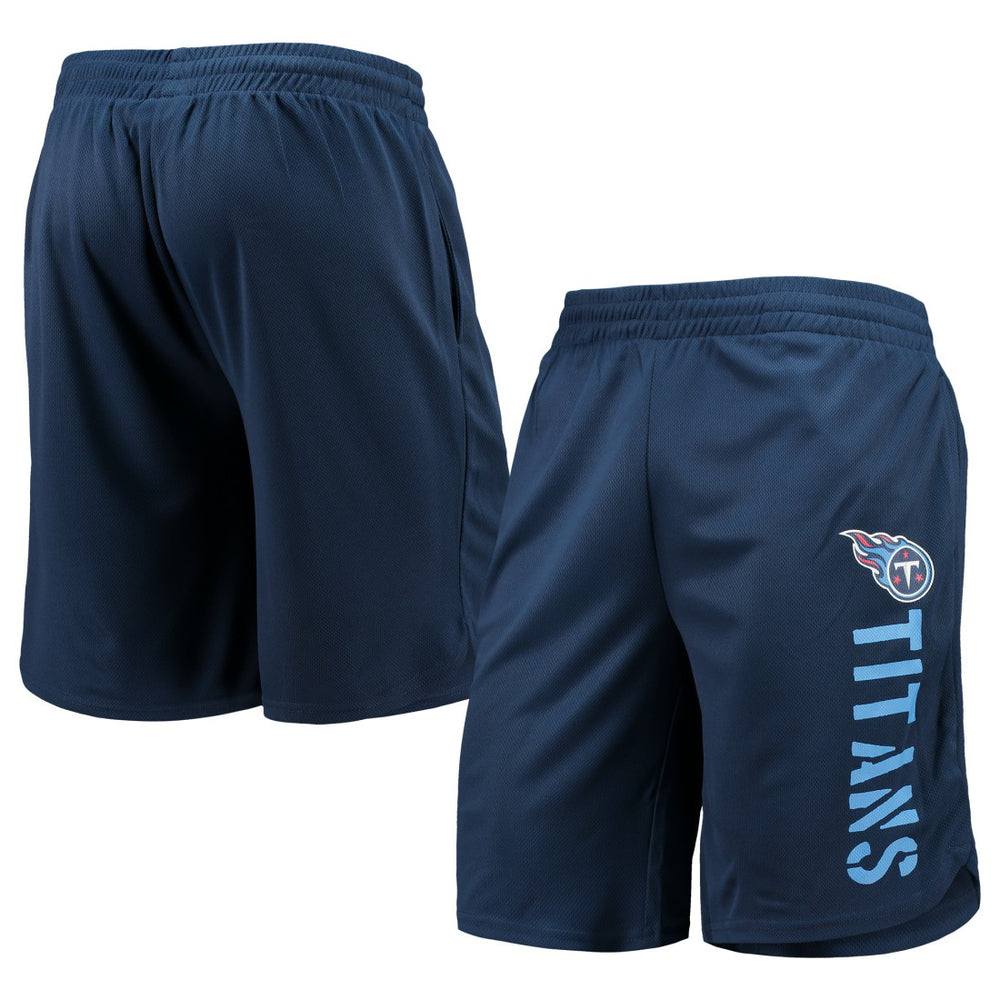 Tennessee Titans MSX by Michael Strahan Training Shorts Navy - NFL