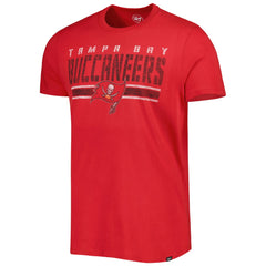 Tampa Bay Buccaneers '47 Team Stripe T-Shirt Red - 47 brand