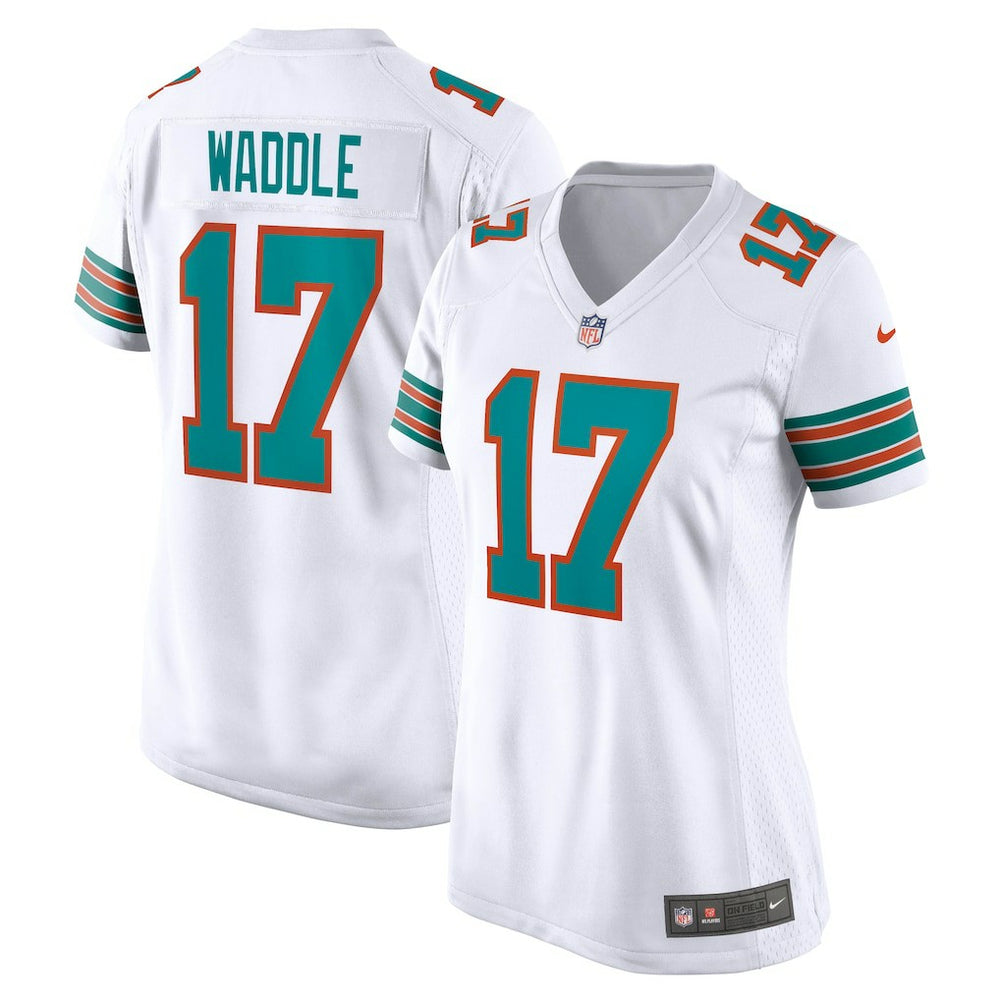 Jaylen Waddle Miami Dolphins Women's Game Jersey White - Nike