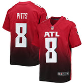 Kyle Pitts Sr. Atlanta Falcons Youth Game Jersey Red - Nike