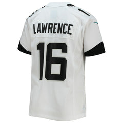 Trevor Lawrence Jacksonville Jaguars Youth Game Jersey White - Nike