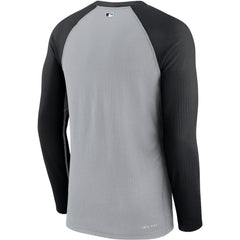 Miami Marlins Nike Game Authentic Collection Performance Raglan Long Sleeve T-Shirt Near Me