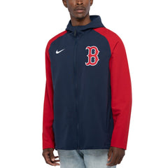 Boston Red Sox Nike Authentic Collection Performance Raglan Full-Zip Hoodie Lifestyle
