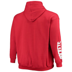 Fanatics - Houston Rockets Big & Tall Team Wordmark Pullover Hoodie - Red