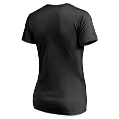 Alvin Kamara New Orleans Saints Women's Checkdown V-Neck T-Shirt Black - NFL