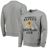 New Orleans Saints Starter Locker Room Throwback End Zone Pullover Sweatshirt Gray - NFL