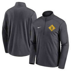 San Diego Padres Nike Diamond Icon Pacer Performance Quarter-Zip Windbreaker Top Clearance