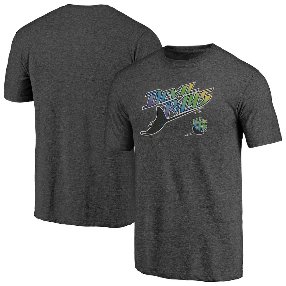 Tampa Bay Rays Fanatics Cooperstown Collection Series Sweep Tri-Blend T-Shirt On Sale