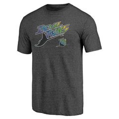 Tampa Bay Rays Fanatics Cooperstown Collection Series Sweep Tri-Blend T-Shirt On Sale