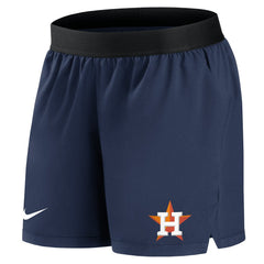 Houston Astros Nike Women's Authentic Collection Flex Vent Max Performance Shorts On Sale