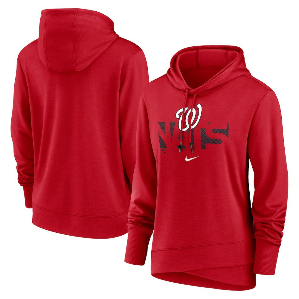 Washington Nationals Nike Women's Diamond Knockout Performance Pullover Hoodie Lifestyle