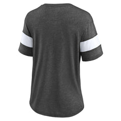 San Francisco Giants Fanatics Women's Wordmark V-Neck Tri-Blend T-Shirt Clearance