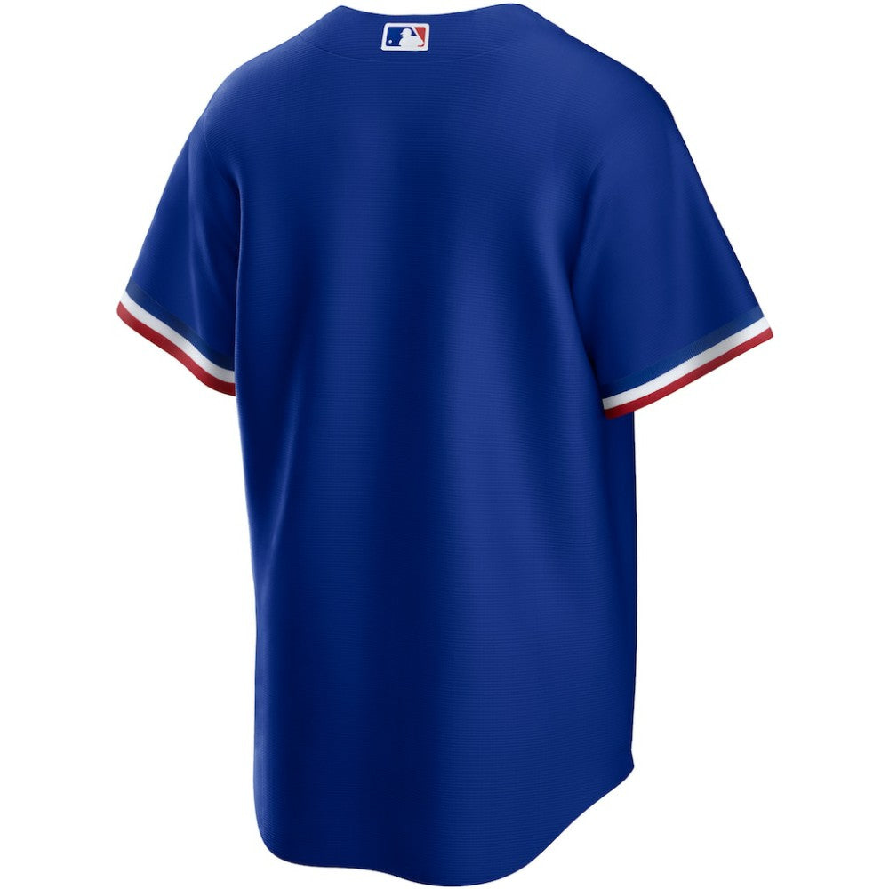 Texas Rangers Nike Alternate Replica Team Logo Jersey - Royal | MLB Jerseys