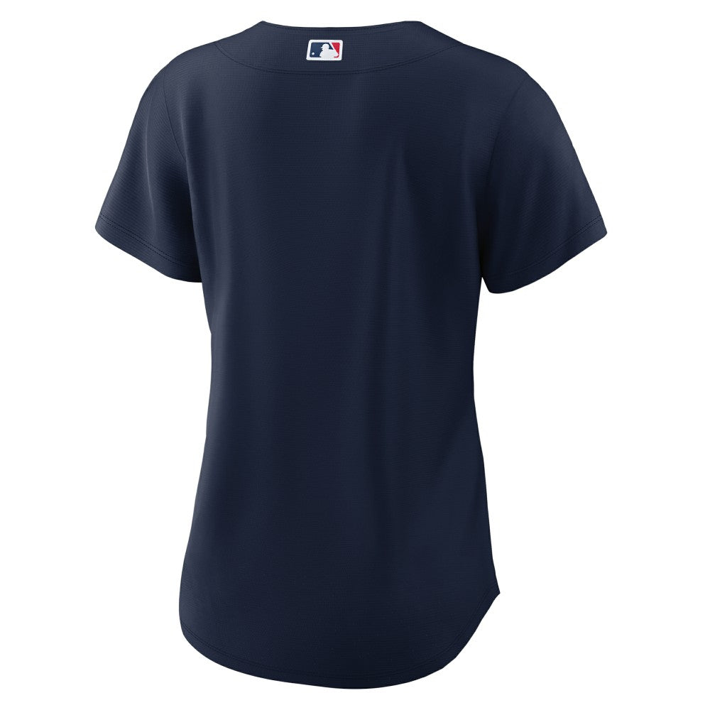 Cleveland Guardians Nike Women's Alternate Official Replica Jersey - Navy | MLB Jerseys