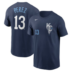 Salvador Perez Kansas City Royals Nike City Connect Name & Number T-Shirt Lifestyle