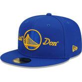 New Era - Golden State Warriors x Just Don 59FIFTY Fitted Hat - Royal