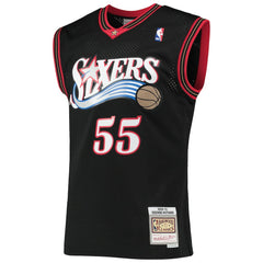 Mitchell & Ness - Dikembe Mutombo Philadelphia 76ers Hardwood Classics Swingman Jersey - Black