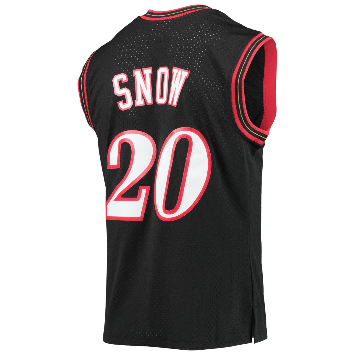 Eric Snow Philadelphia 76ers 2000/01 Hardwood Classics Swingman Jersey - Black | NBA Jerseys