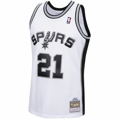 Mitchell & Ness - Tim Duncan San Antonio Spurs 1998/99 Hardwood Classics Swingman Jersey - White
