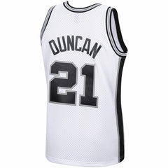 Mitchell & Ness - Tim Duncan San Antonio Spurs 1998/99 Hardwood Classics Swingman Jersey - White