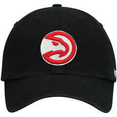 47 brand - Atlanta Hawks '47 Core Logo Clean Up Adjustable Hat - Black