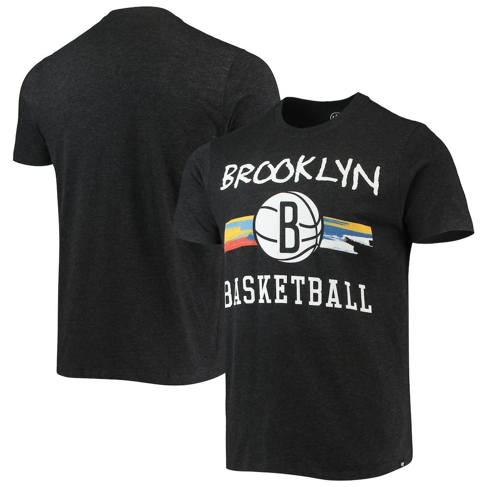 47 brand - Brooklyn Nets '47 City Edition Club T-Shirt - Black