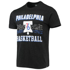 47 brand - Philadelphia 76ers '47 City Edition Club T-Shirt - Black
