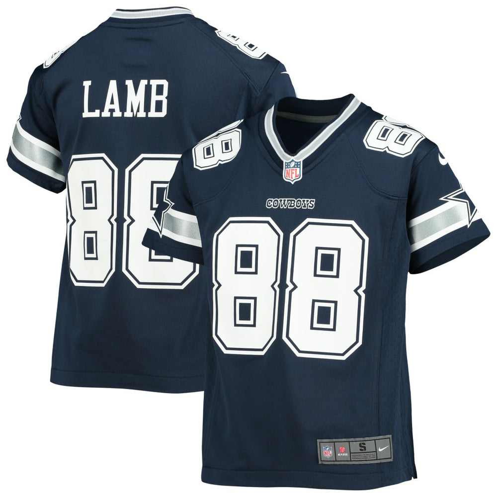 CeeDee Lamb Dallas Cowboys Youth Player Game Jersey Navy - Nike