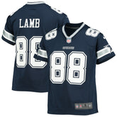 CeeDee Lamb Dallas Cowboys Youth Player Game Jersey Navy - Nike