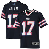 Josh Allen Buffalo Bills Youth Inverted Team Game Jersey Navy - Nike