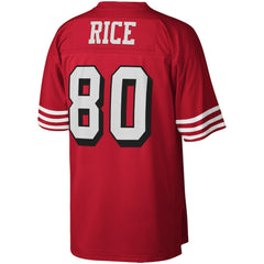 Jerry Rice San Francisco 49ers Legacy Replica Jersey Scarlet - Mitchell & Ness