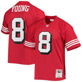 Steve Young San Francisco 49ers Legacy Replica Jersey Scarlet - Mitchell & Ness