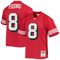 Steve Young San Francisco 49ers Legacy Replica Jersey Scarlet - Mitchell & Ness