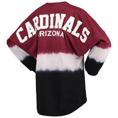 Arizona Cardinals Women's Ombre Long Sleeve T-Shirt Cardinal/White - Fanatics