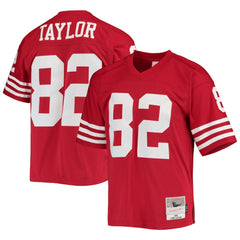 John Taylor San Francisco 49ers Legacy Replica Jersey Scarlet - Mitchell & Ness