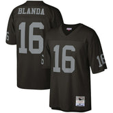 George Blanda Las Vegas Raiders Legacy Replica Jersey Black - Mitchell & Ness