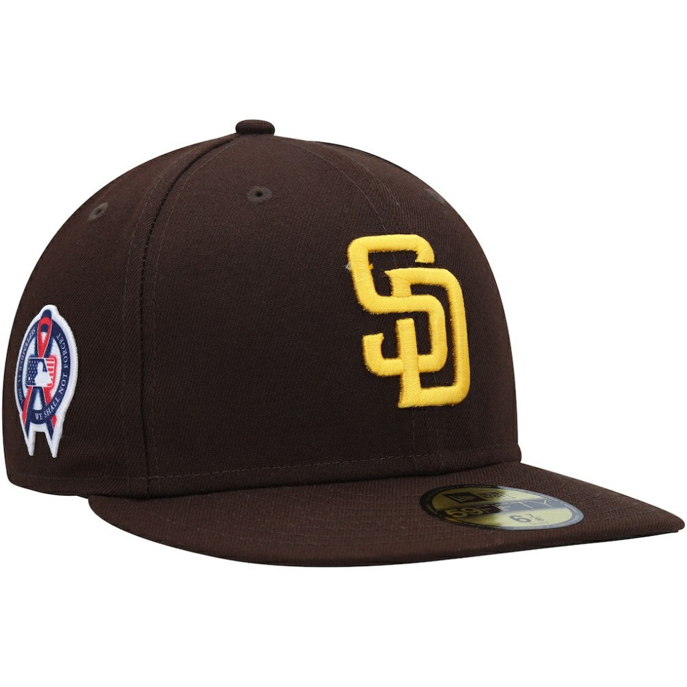 San Diego Padres New Era 9/11 Memorial Side Patch 59FIFTY Fitted Hat for sale