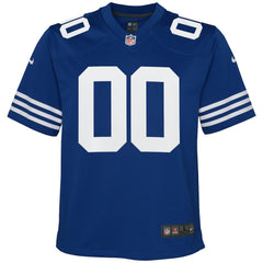 Indianapolis Colts Youth Alternate Custom Game Jersey Royal - Nike