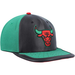 Mitchell & Ness - Chicago Bulls Day One Snapback Hat - Black/Green
