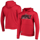 Arizona Cardinals New Era Combine Authentic Hard Hash Pullover Hoodie Cardinal - NFL