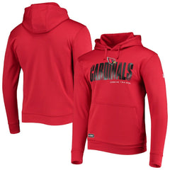 Arizona Cardinals New Era Combine Authentic Hard Hash Pullover Hoodie Cardinal - NFL