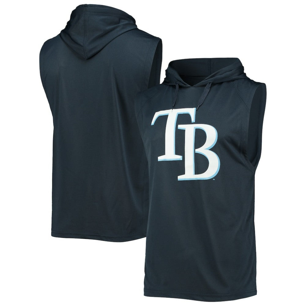 Tampa Bay Rays Stitches Sleeveless Pullover Hoodie for sale