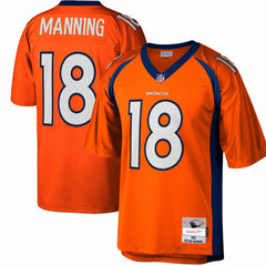 Peyton Manning Denver Broncos Big & Tall 2015 Retired Player Replica Jersey Orange - Mitchell & Ness