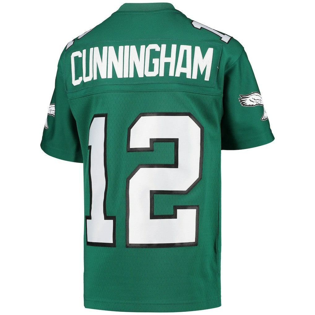 Randall Cunningham Philadelphia Eagles Youth 1990 Retired Player Legacy Jersey - Kelly Green on sale | NFL Jerseys