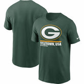 Green Bay Packers Hometown Collection Title Town T-Shirt Green - Nike