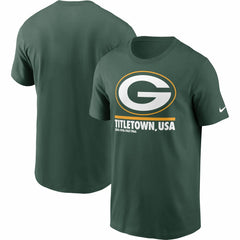 Green Bay Packers Hometown Collection Title Town T-Shirt Green - Nike