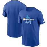 Los Angeles Rams Hometown Collection Just Play T-Shirt Royal - Nike