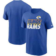 Los Angeles Rams Hometown Collection Vamos T-Shirt Royal - Nike