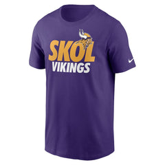 Minnesota Vikings Hometown Collection Skol T-Shirt Purple - Nike
