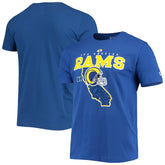 Los Angeles Rams New Era Local Pack T-Shirt Royal - NFL